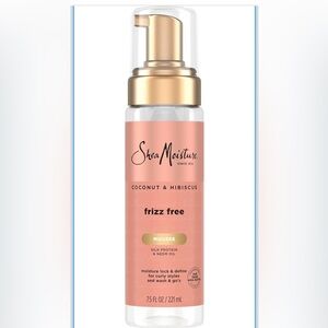 SheaMoisture Coconut & Hibiscus Frizz-Free Mousse 7.5 oz NEW